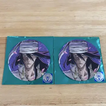 BLEACH WORLD 캔뱃지 후목 시라야 2개