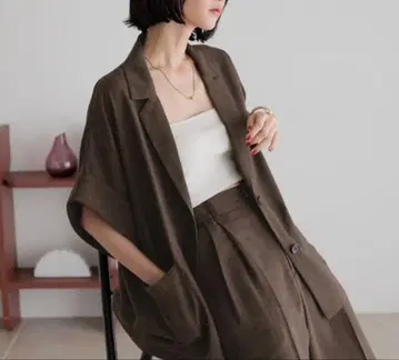 바스켓 자켓 SS 로리즈팜 미사용 새상품 이번 시즌 신상