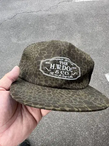 HW dog &co 도그 트래커 캡 밀리터리 레오파드