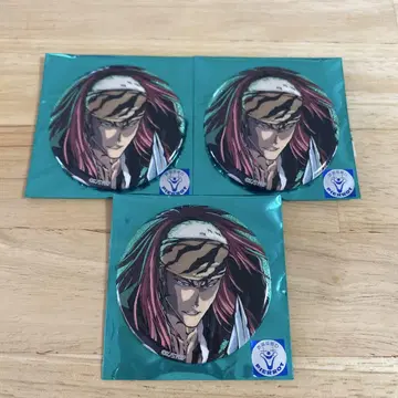 BLEACH WORLD 캔뱃지 아사노이 렌지 3개