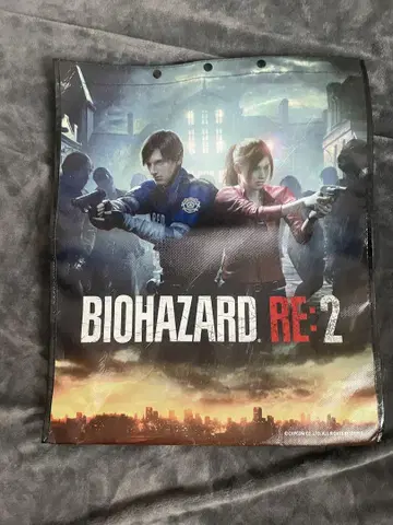 도쿄 게임 쇼 바이오하자드 RE2 쇼핑백