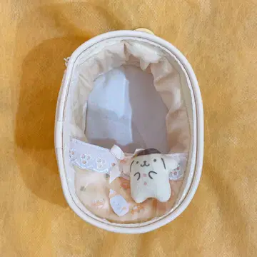 산리오 엔조이 아이돌 봉제 인형 파우치 폼폼푸딩