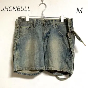 0265 JHONBULL 젬블 택 포함 새상품 숏팬츠 데님 M