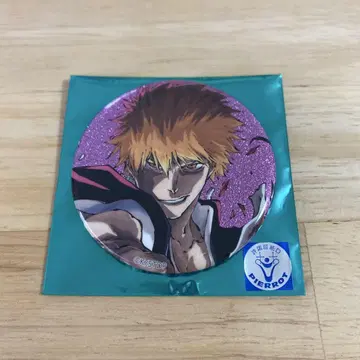 BLEACH WORLD 캔뱃지 쿠로사키 이치고