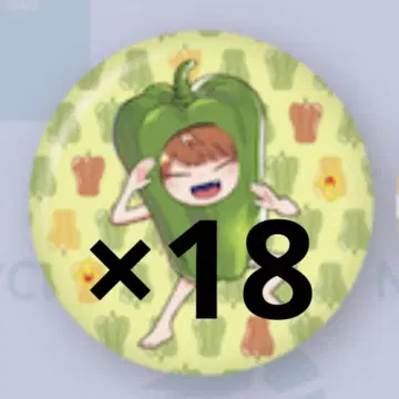 메이짱 캔뱃지 18개