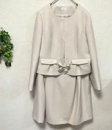 dressdeco 자켓 스커트 셋업 아이보리 3L