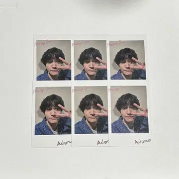 사노 아키야 chameleon 폴라로이드 카드 6장