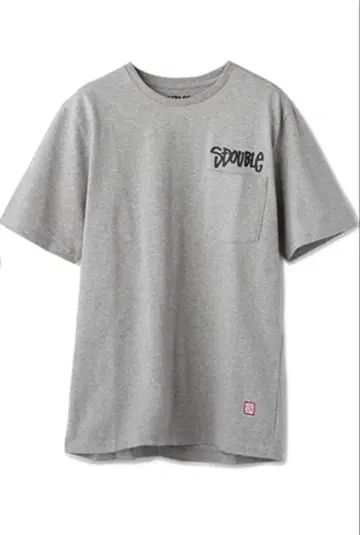 s/double FELTPEN Print T-shirts 그레이
