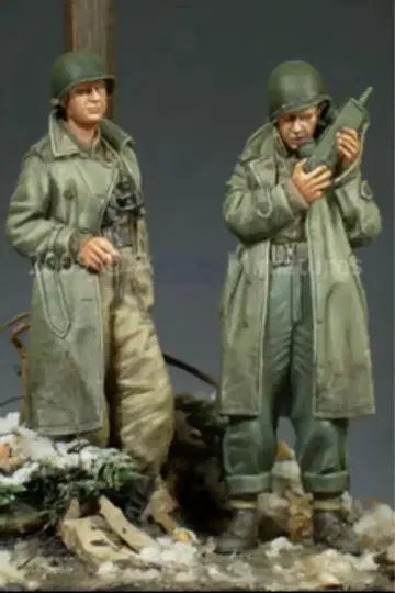1/35 미국 군인 2개 세트 샤먼