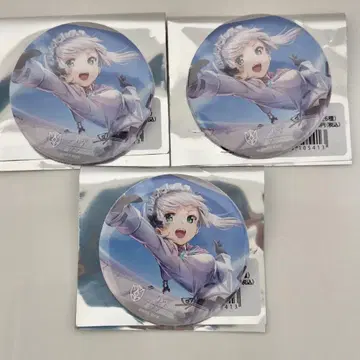 스가하라 치에 캔뱃지 3개 헤븐 번즈 레드 Heaven Burns Red