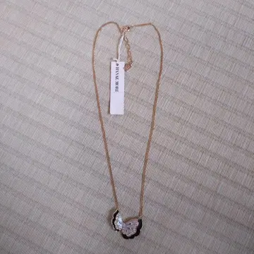 HANAE MORI 나비 모양 목걸이 골드