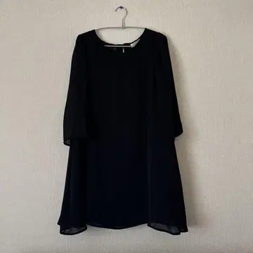 블랙 튜닉 포멀