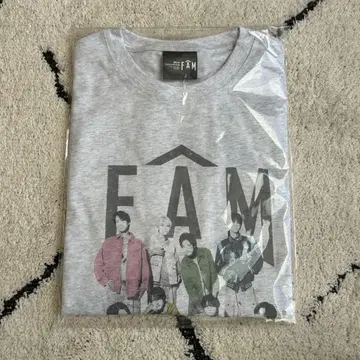timelesz FAM 티셔츠 화이트