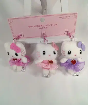 USJ 헬로키티 키티 참 세트