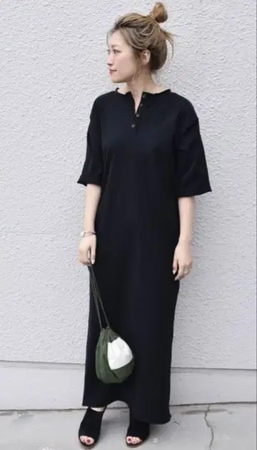 Khaju 2WAY 컷 TEE 원피스