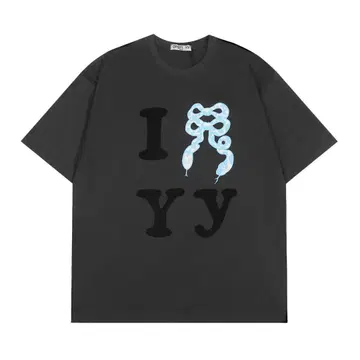 OPEN YY 오픈 (YY) 티셔츠 한국 상의 반팔