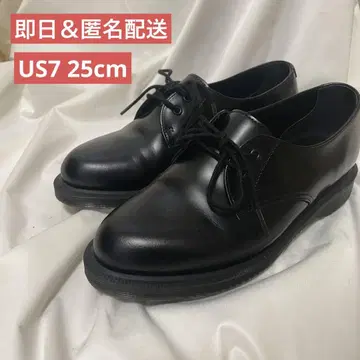 닥터마틴 블랙 가죽 레이스업 슈즈 US7 25cm