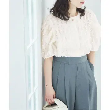 저널 스탠다드 레사주 블라우스 화이트