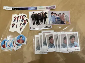 A!group 마사모토 요시노리 폴라로이드풍 카드 스티커