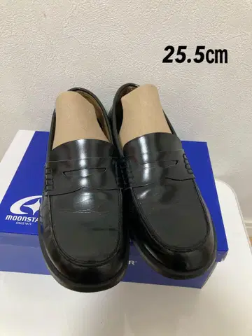 문스타 코인 로퍼 BVL640 블랙 25.5cm 3E