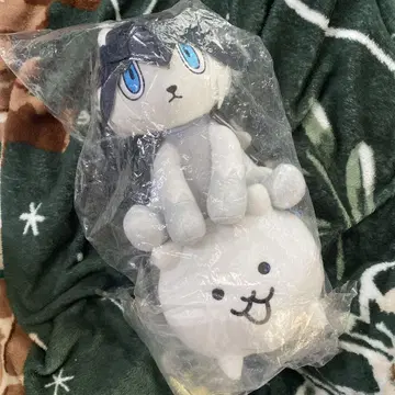 새상품 냥코 대전쟁 환수 가오 봉제 인형(M)