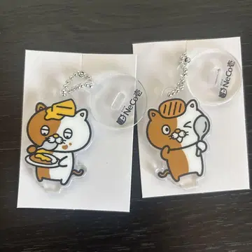 코코이치 고양이 키링 치즈 카레냐 로스카츠 카레냐
