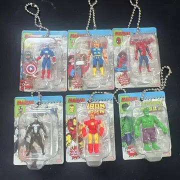 MARVEL 블리스터 참 컬렉션 전 6종 컴프 세트