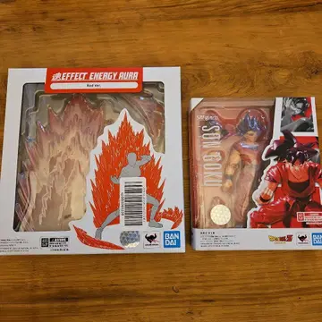 S.H.Figuarts 손오공 계왕권 영혼 이펙트 레드 세트