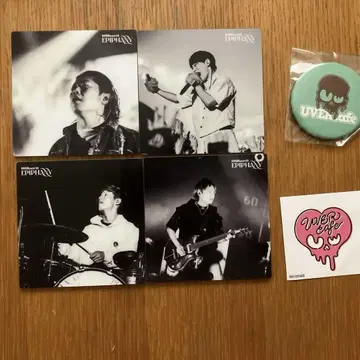 UVERworld 코스터 캔뱃지 스티커