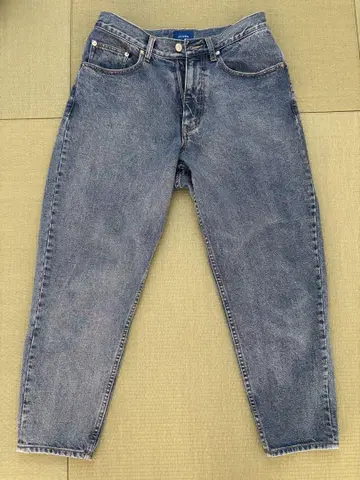 BEAMS 와이드 테이퍼드 데님 S 사이즈