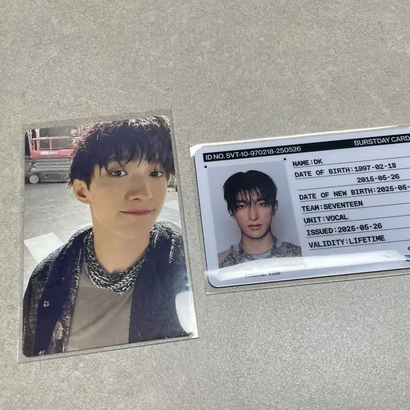 SEVENTEEN NEW BURSTDAY IDカード 11枚 SEVENTEEN アルバム HAPPY BURSTDAY NEW BURSTDAY エスクプス id