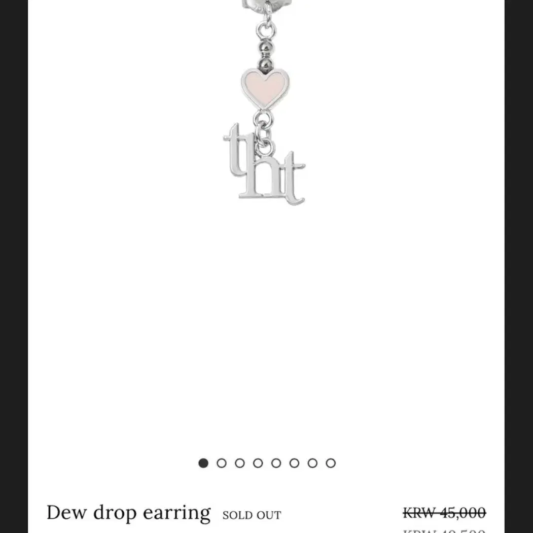 【threetimes】 Dew drop earring /追跡付 THREETIMES | 쓰리타임즈 Threetimes Dew Drop Earrings + Lay
