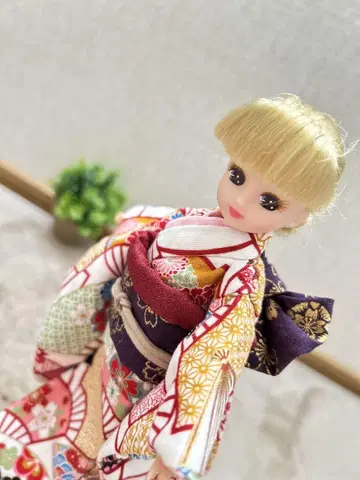 리카짱 꽃무늬 기모노
