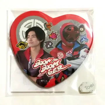 분붐저 TOS 복권 A상 하트형 캔뱃지 한미치노키 분레드