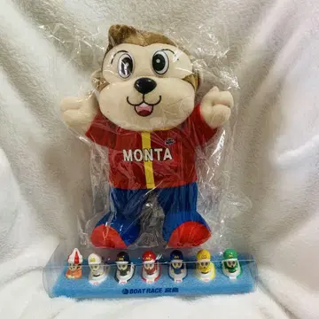 미야지마 경정 몬타 군 마그넷 보트 레이스 봉제 인형