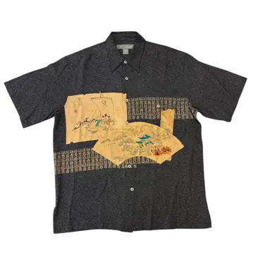 Tori Richard Vintage Silk Shirt 와 한자 셔츠