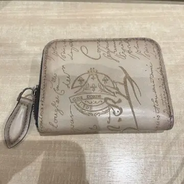 베이지 손글씨 코인 케이스