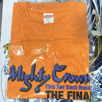 Mighty Crown 티셔츠 XL 오렌지
