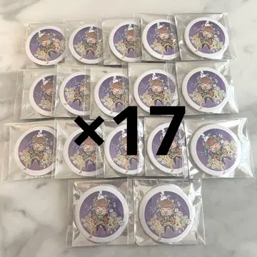 메이짱 캔뱃지 17개