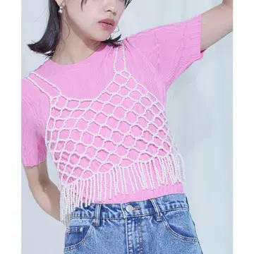 miette 미엣 펄 뷔스티에 화이트