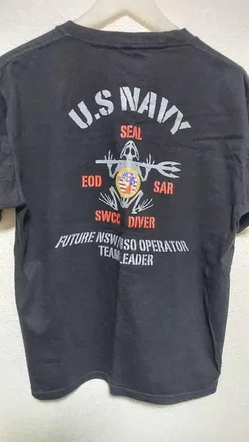 U.S. Navy SEALS 스컬 프로그 티셔츠 SKULL FROG