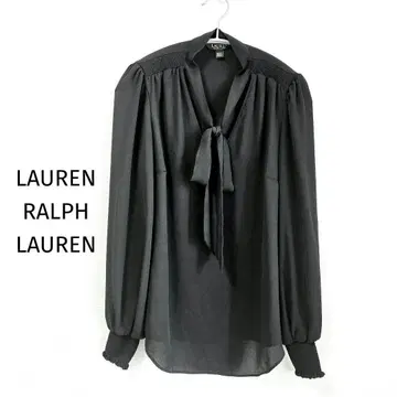 RALPH LAUREN 랄프 로렌 보타이 블라우스 셔츠 리본 타이