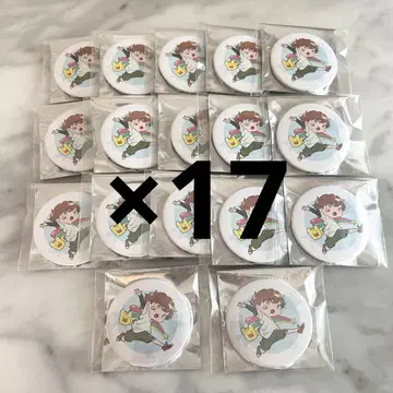 메이짱 캔뱃지 17개