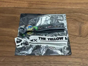 THE YELLOW MONKEY 스트레치 리본 밴딩 그레이 & 화이트