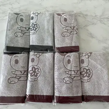 오키나와 헌혈짱 이마바리 페이스타월 7장