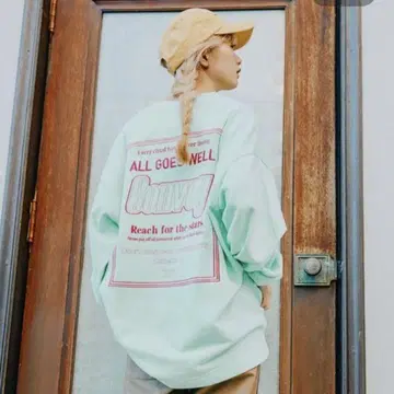 nikoand 그래픽 롱 티셔츠