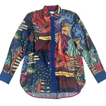 Paul Smith 폴스미스 여성용 셔츠 블라우스 개성 컬러풀