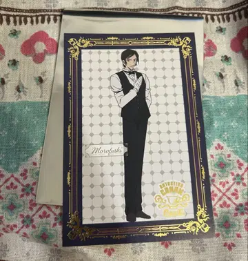 명탐정 코난 카페 금박 엽서 모로후쿠 타카아키