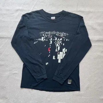 anvil 90s 롱 T 프린트 USA제 블랙