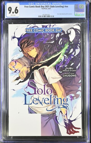 Solo Leveling Free Comics dey Limited Edition 2021 CGC 9.6